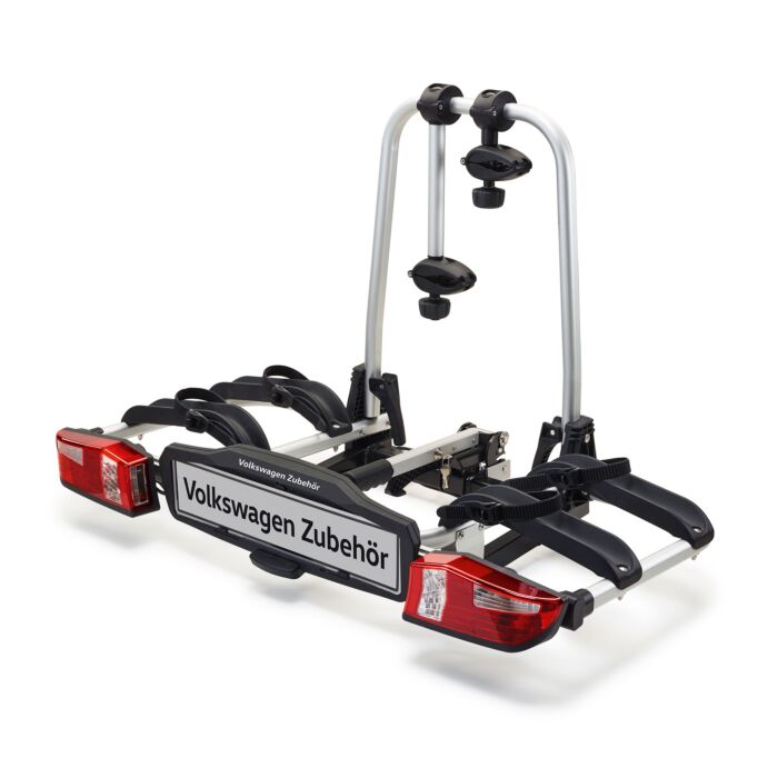 Original VW Fahrradträger Anhängevorrichtung 2 Fahrräder großer Abklappwinkel 000071105G