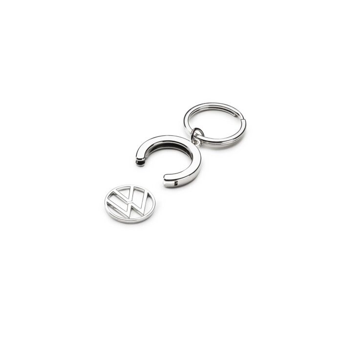 Einkaufschip VW neues Logo Chip Schlüsselanhänger Anhänger Keyring 000087010BT