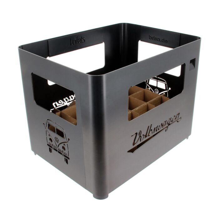 VW Feuerkorb Getränkekiste T1 Bulli Stahl Kiste Holzkiste 000087703PT