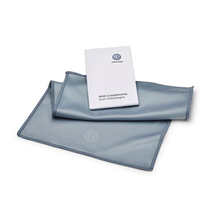 Original VW Microfasertuch Reinigungstuch Touchdisplays und Hochglanzoberflächen Volkswagen 000096151N