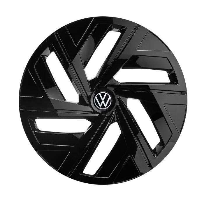 VW ID.4 Radkappensatz Radzierblenden Schwarz Hochglanz Radkappen 11A071459 ZKC
