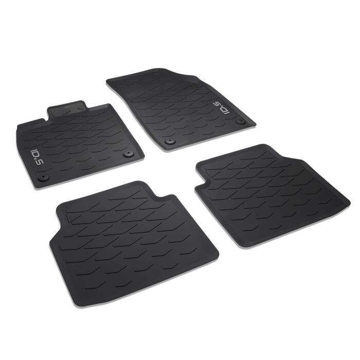 Original VW ID.5 Allwetterfussmatten 4er Satz Vorn Hinten 11E061500 82V Fußmatte ID 5 Fussmatten Gummi Matten 