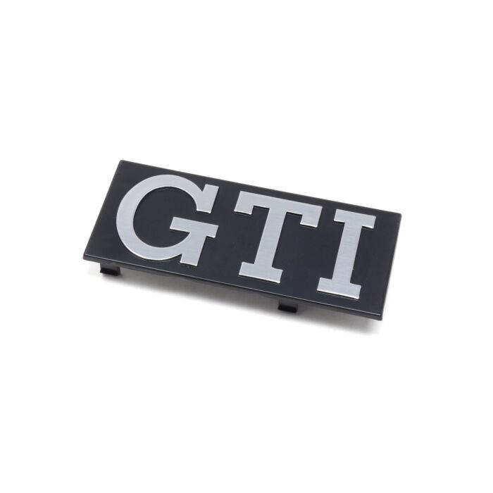 Original VW Golf 1 GTI Logo Kühlergrill Emblem Zeichen vorn 171853679 GX2