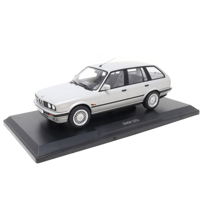 BMW 325i Touring Modellauto 1:18 Silber Miniatur Silver 1/18 Norev 183216