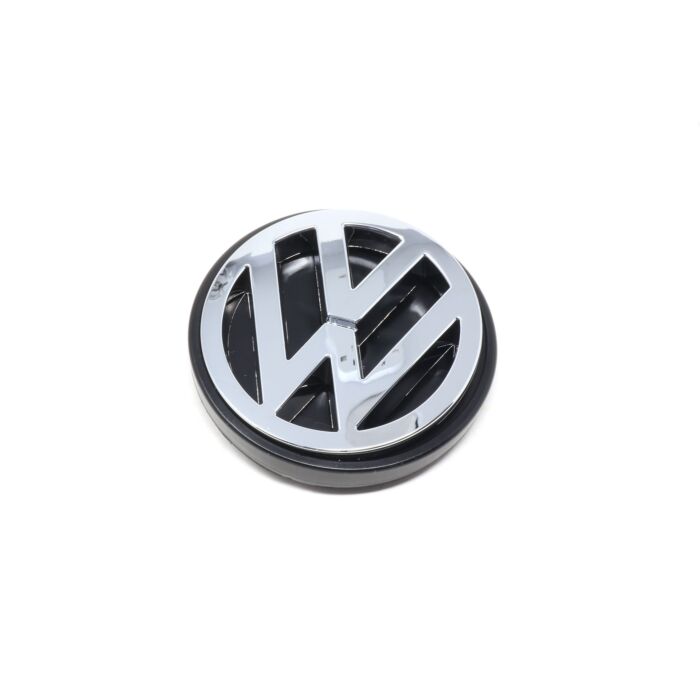 Original VW Zeichen Golf 2 Jetta 2 Heck Kofferraum Logo Emblem hinten Chrom 191853601G WV9