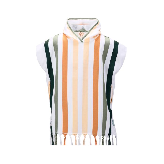 VW T1 Kinder Poncho mit Kapuze Bunt ONE SIZE Poncho Pullover 1H4084618A