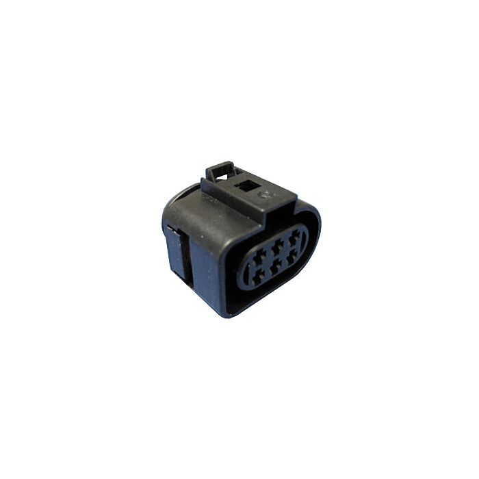 Flachkontaktgehäuse 6-polig Stecker Audi VW Lampenträger