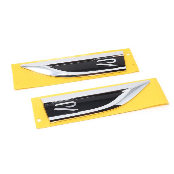 VW T-Roc R Plaketten Seitlich Kotflügel Embleme Logo 2er Set links rechts Original 2GA853688J FOD 2GA853688G Aufkleber Logos Emblem T Roc