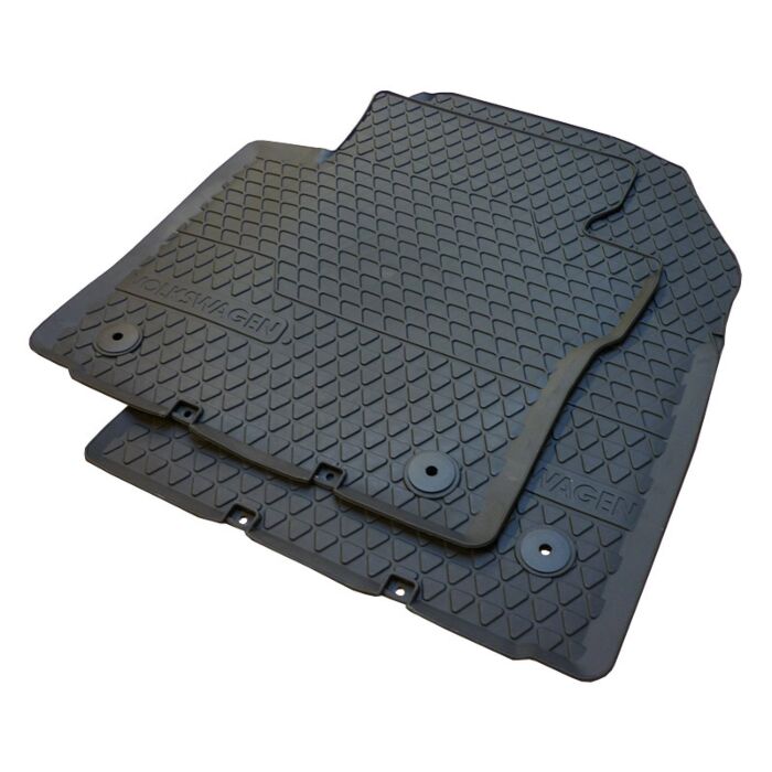 VW Original Gummifußmatten Caddy 2K vorn