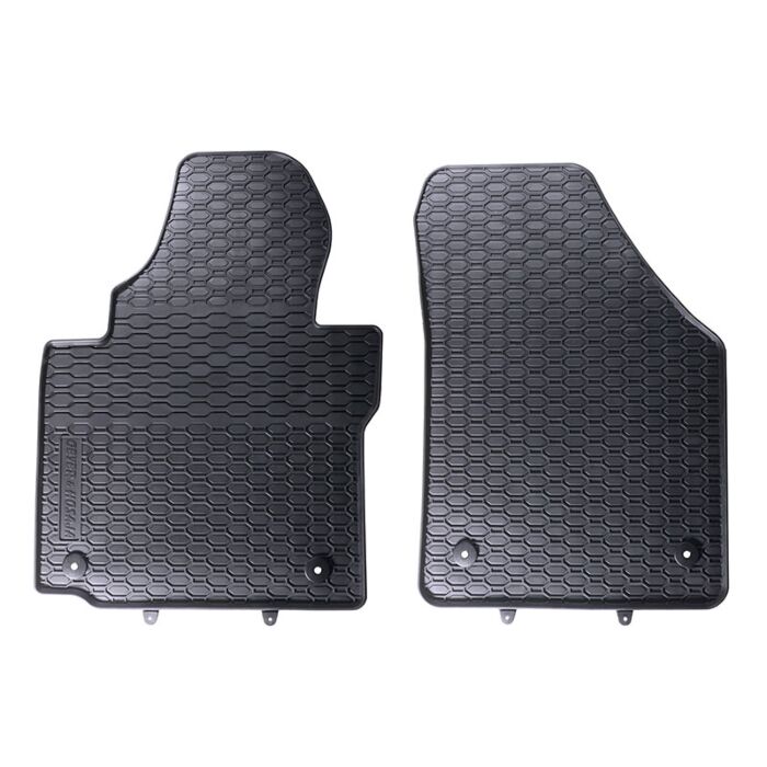Gummifussmatten VW Caddy vorn 2K 4 Gummimatten Gummi Fußmatten Matte Fussmatte Fußmatten