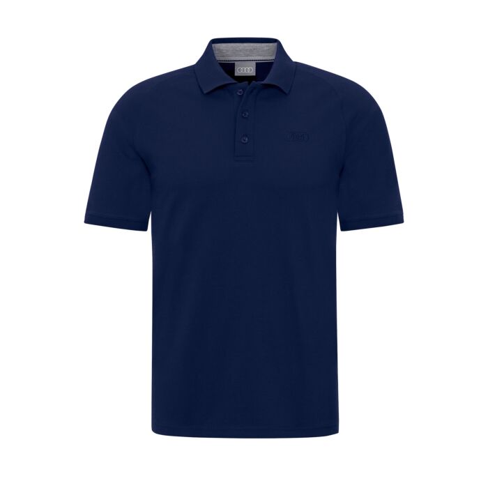 Audi Herren Polo Shirt Navy Blau S M L XL XXL XXXL Poloshirt Hemd Original