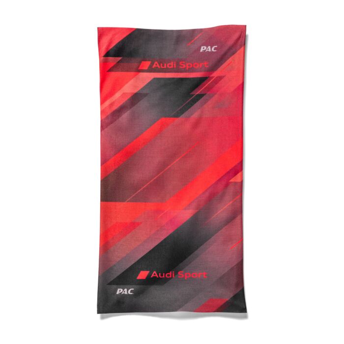Schlauchtuch Audi Sport Rot/Grau Multifunktionstuch Schal Tuch 3132001900
