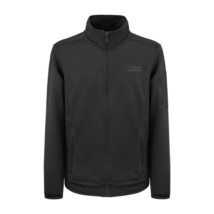 Audi Herren Jacke mit Innenfleece schwarz Swaetjacke Gr. S M L XL XXL XXXL 3132402202 3132402203 3132402204 3132402205 3132402206 3132402207