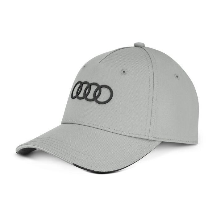Audi Baseball Kappe Grau Cap Baseballkappe Baseballcap 3132402640