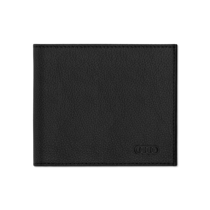 Audi Geldbörse Leder Herren schwarz Börse Geldbeutel Portemonnaie 3152100900