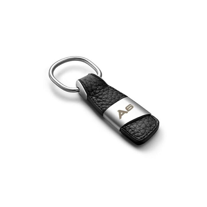 Audi A6 Leder Schlüsselanhänger Rindsleder Key Ring Kollektion 2014 3181400206