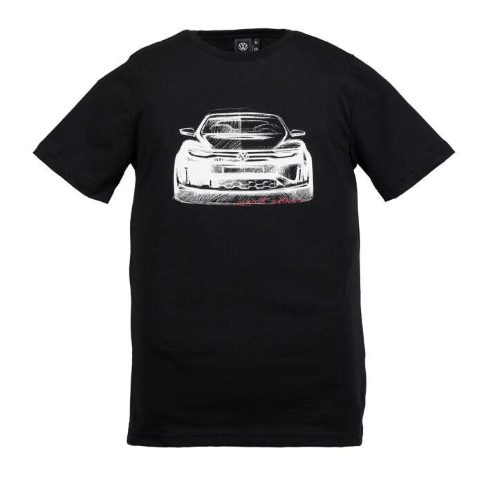 Original VW GTI Herren T Shirt Golf 8 GTI Schwarz T-Shirt Gr. S-XXL 3A9084200A 041 3A9084200B 3A9084200C 3A9084200D 3A9084200E
