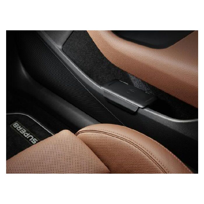 Skoda Superb IV Abfallbehälter Innentür schwarz 3P0061107