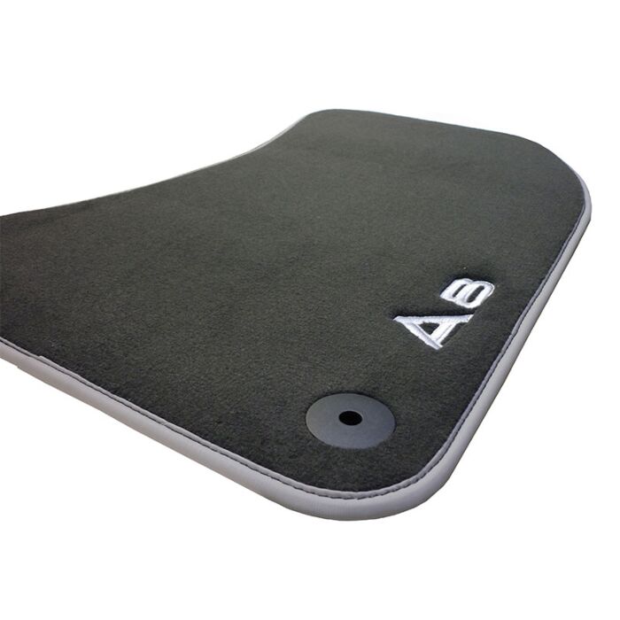 Audi Original A8 4H Textilfußmatten Premium 4H1061275 MNO Stoffmatten Velours