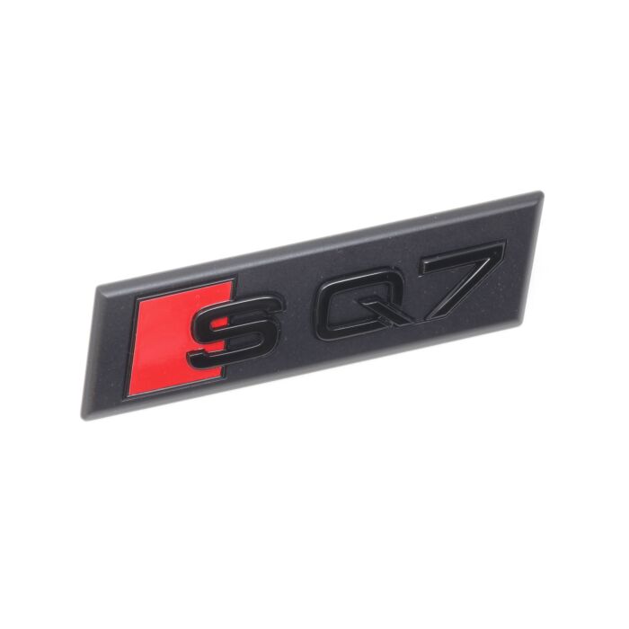 Audi SQ7 Schriftzug Schwarz Emblem Logo Kühlergrill 4M0853748B Vorne S Q7 Grill Original