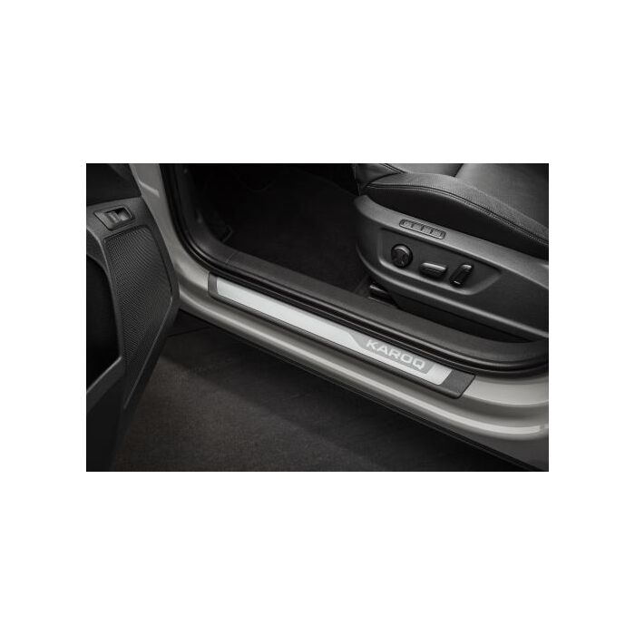 Skoda Karoq Einstiegsleisten vorn hinten 4 teilig Leisten 57A071303A