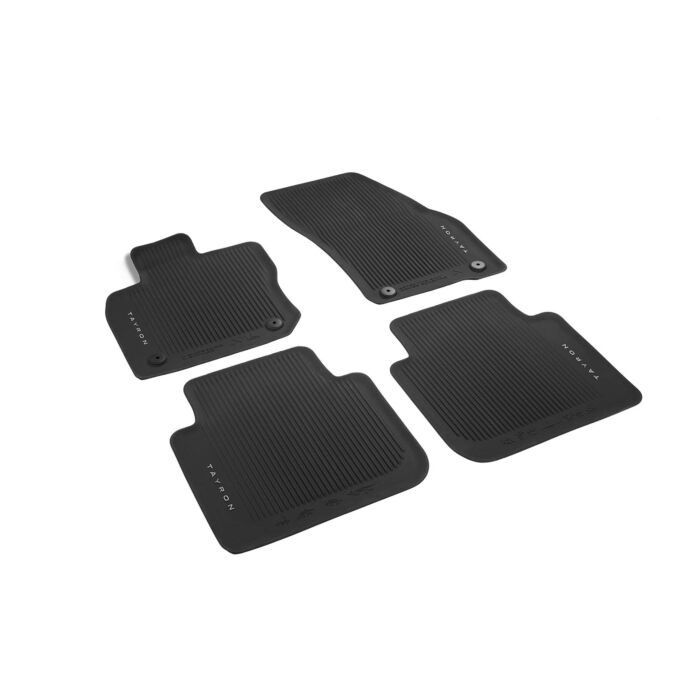 VW Tayron Allwetterfußmatten Satz vorn hinten Schwarz Fußmatten 57L061500 82V