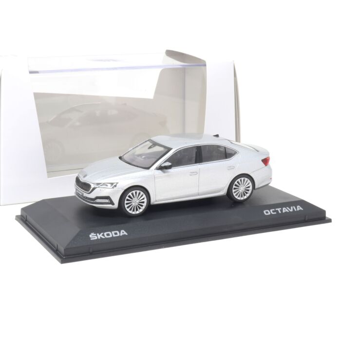 Skoda Octavia Limousine 1:43 Brilliant Silber 5E3099300 A7W Modellauto Miniatur