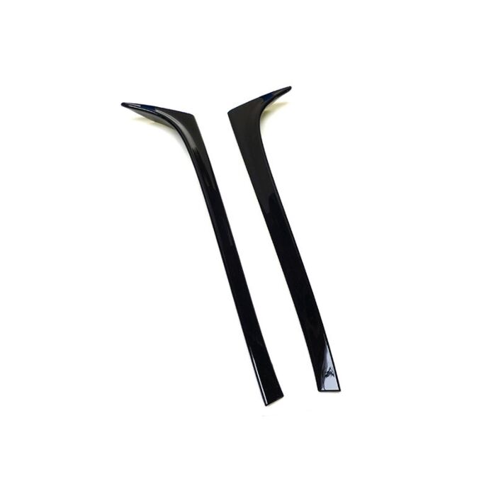 VW Original Vertikale Heckspoiler Golf 7 R Schwarz glänzend Nachrüstset Spoiler