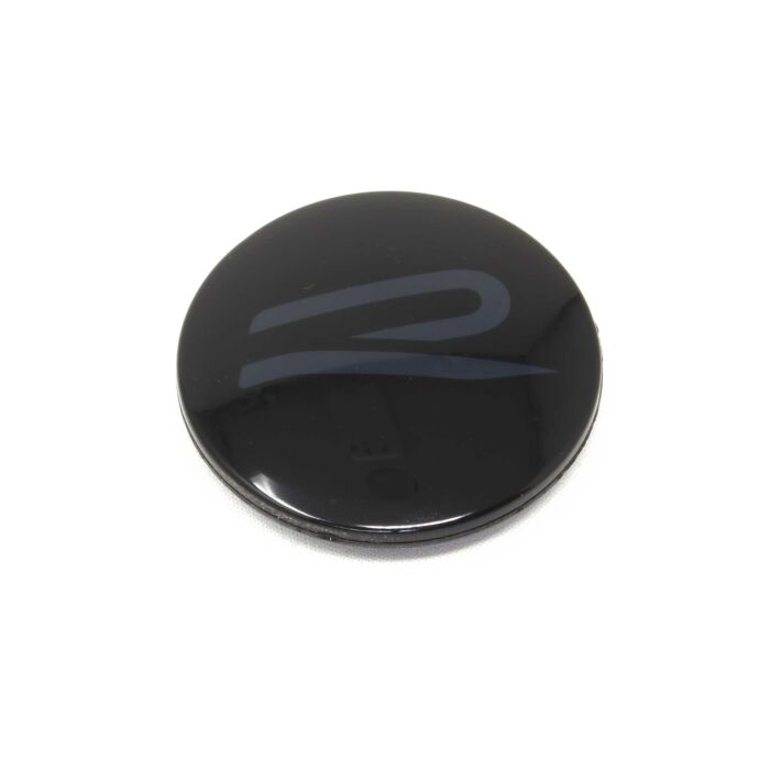 Original VW R Nabenkappe Alufelge Schwarz Grau Nabenabdeckung Nabendeckel 65mm