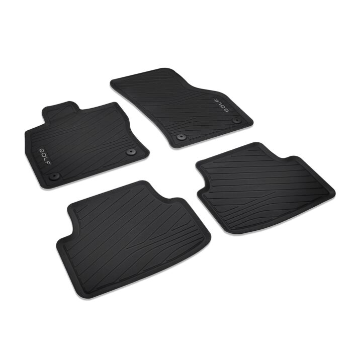 Original VW Golf 8 Variant 5H Allwetterfußmatten Satz vorn hinten Gummimatten Fussmatten Gummifußmatten Matten 5H9061500 82V