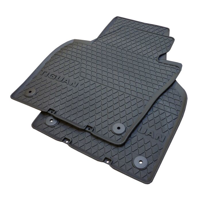 VW, Original, Gummi, Fussmatten, Tiguan, 5N, vorn hinten 5N1061500A 82V, Allwettermatten, Gummimatten, Fußmatten, Gummifußmatten, Matten