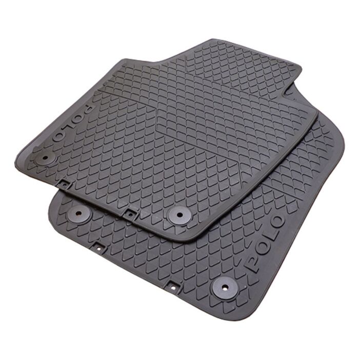 VW Original Gummifußmatten Polo 6R vorn 6R1061502 82V