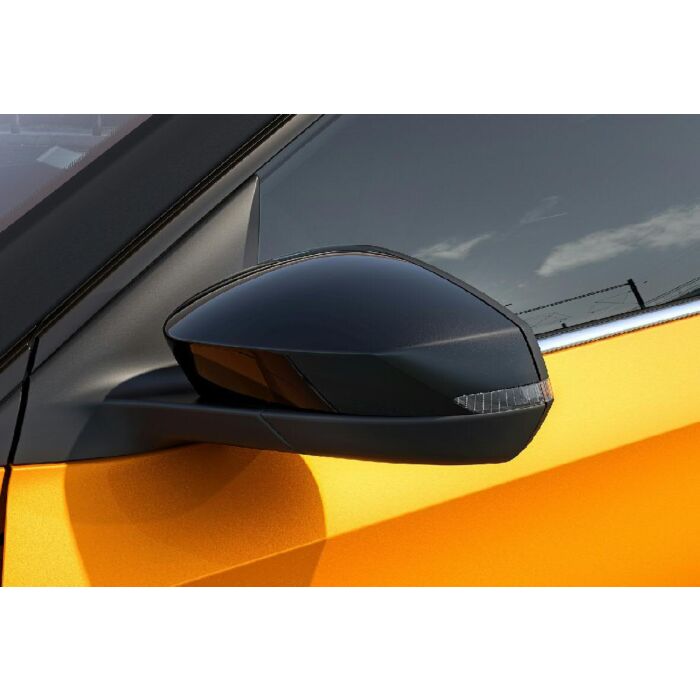 Skoda Fabia Spiegelkappen rechts links schwarz glänzend 6VA072530A F9R