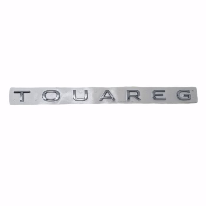 VW Touareg Schriftzug Logo Emblem Chrom Heckklappe Hinten 760853687B 2ZZ