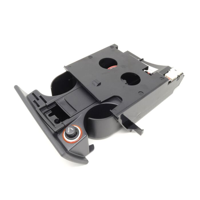 VW T5 Ascher Gehäuse Aschenbecher Zigarettenanzünder Getränkehalter anthrazit 7H1857301 71N Original