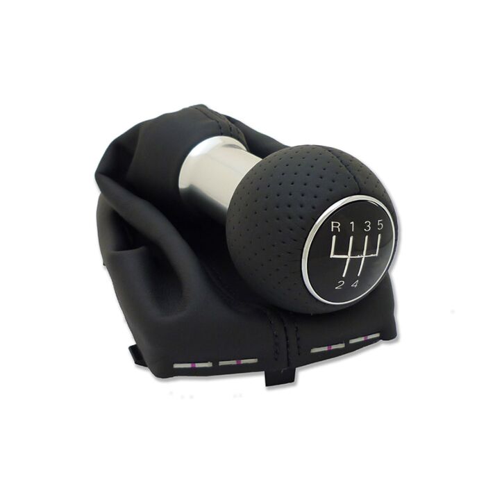 Audi Original A3 8L S line Leder Schaltknauf 5 Gang Manschette