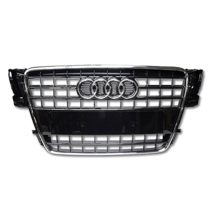 Audi Original A5 8T Kühlergrill schwarz glänzend