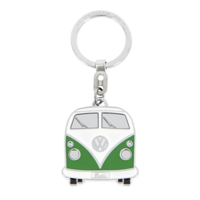 VW T1 BUS SCHLÜSSELANHÄNGER IN GESCHENKDOSE - GRÜN Anhänger Key Ring BUKH03