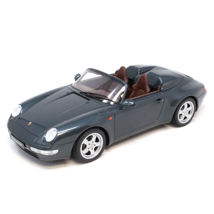 Porsche 911 (993) Speedster 1:18 Modellauto Miniatur 1/18 Grün 1995 Green GT446