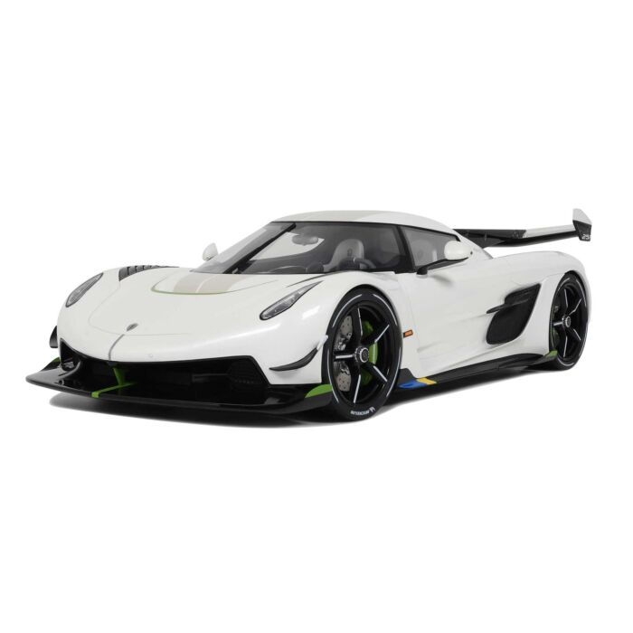 Koenigsegg Jesko 1:12 Modellauto Miniatur 1/12 Crystal White Kristallweiß GT501 Weiß