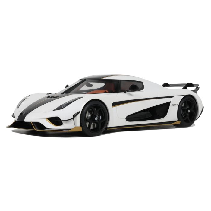 Koenigsegg Regera Record 1:18 Modellauto Miniatur 1/18 Kristallweiß White GT913 Weiß GT Spirit