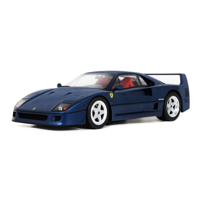 Ferrari F40 1:18 Modellauto Miniatur 1/18 Blau 1987 Blue GT914 GT Spirit