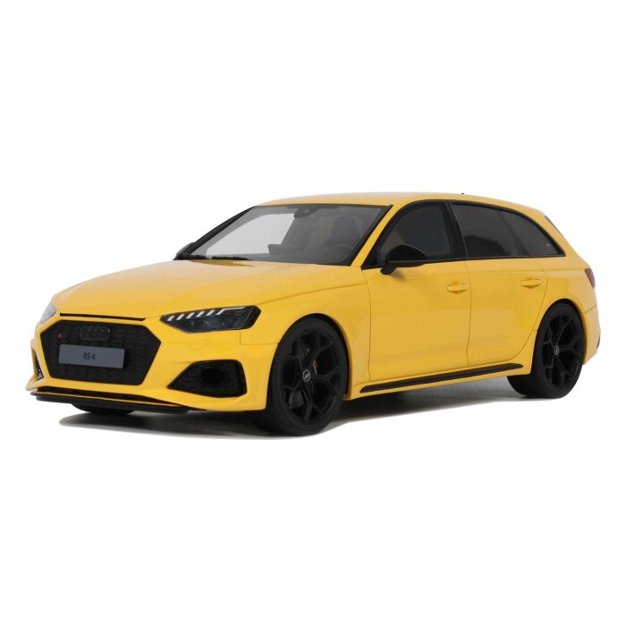 Audi RS 4 Avant 25th Anniversary 1:18 Modellauto Miniatur 1/18 Gelb Yellow GT935