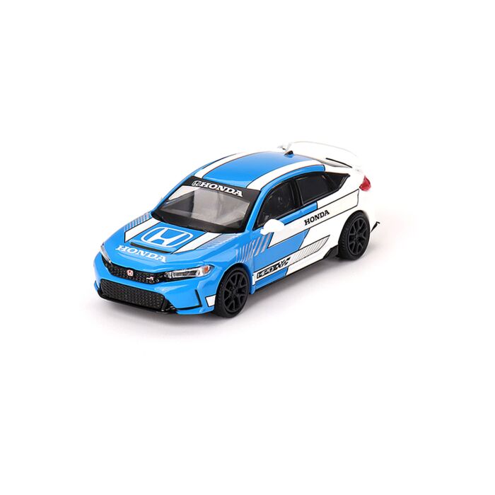 Honda Civic Type R 1:64 Modellauto Miniatur 1/64 Pace Car #3 Blue Blau MGT00753