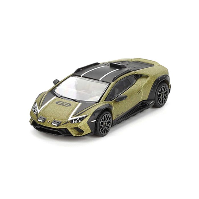 Lamborghini Huracan Sterrato 1:64 Modellauto Miniatur Verde Gea Matt MGT00779 Grün 