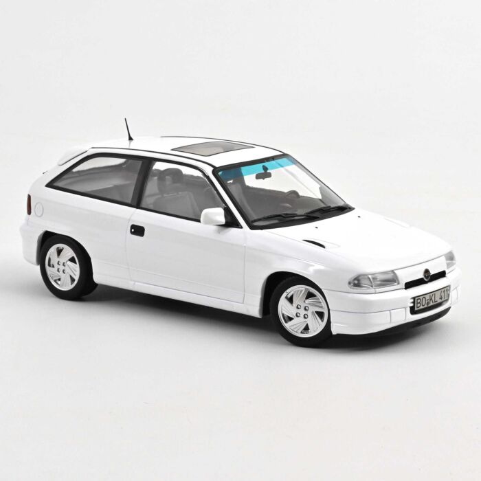 Opel Astra GSi 1:18 Modellauto Miniatur 1/18 Casablanca White Weiß Norev 183673