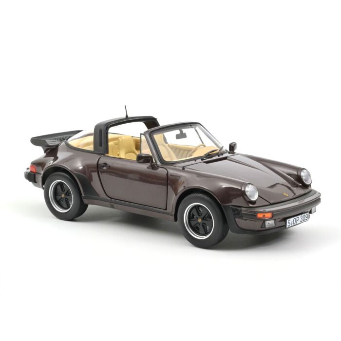 Porsche 911 Turbo Targa 1:18 Modellauto Miniatur 1/18 Brown Braun 3.3 1987