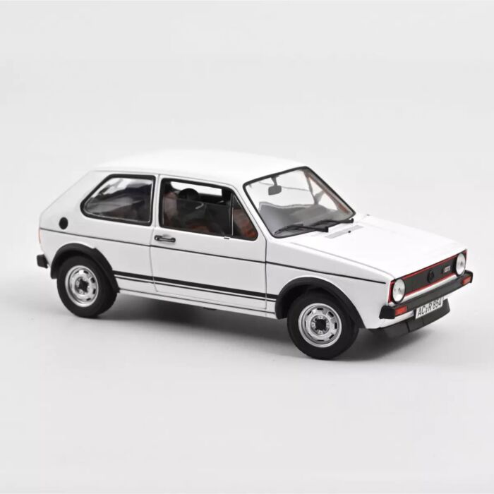 VW Golf 1 GTI 1:18 Modellauto Miniatur 1/18 Alpinweiß Weiß White Norev 188484