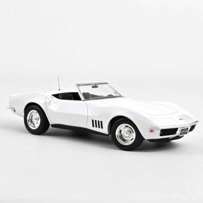 Chevrolet Corvette C3 Convertible 1:18 Modellauto Miniatur 1/18 Can Am 189038 Norev Weiß White