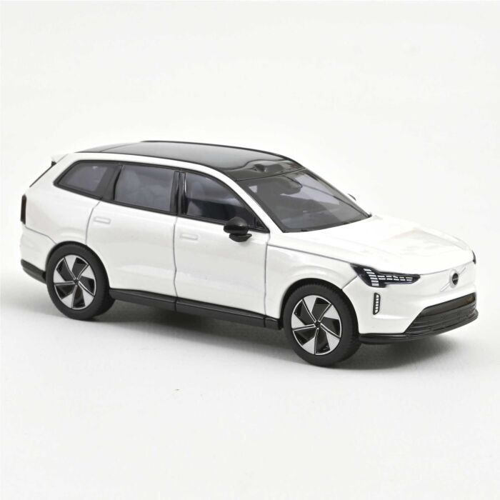 Volvo EX90 1:43 Modellauto Miniatur 1/43 Crystal White Pearl Weiß Norev 870080